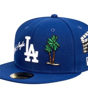 New Era 59Fifty MLB Los Angeles Dodgers The Icon-Area Code Fitted Hat